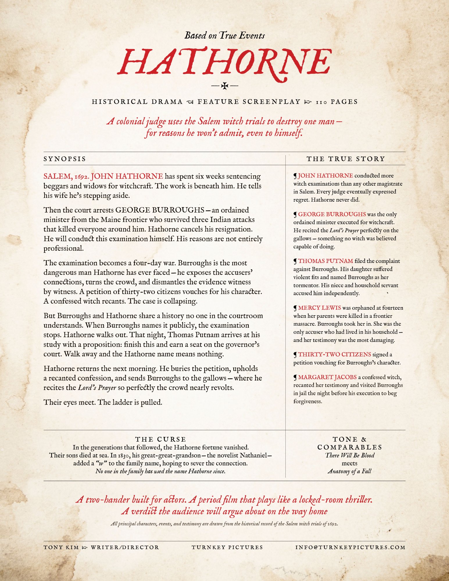 HATHORNE One-Pager